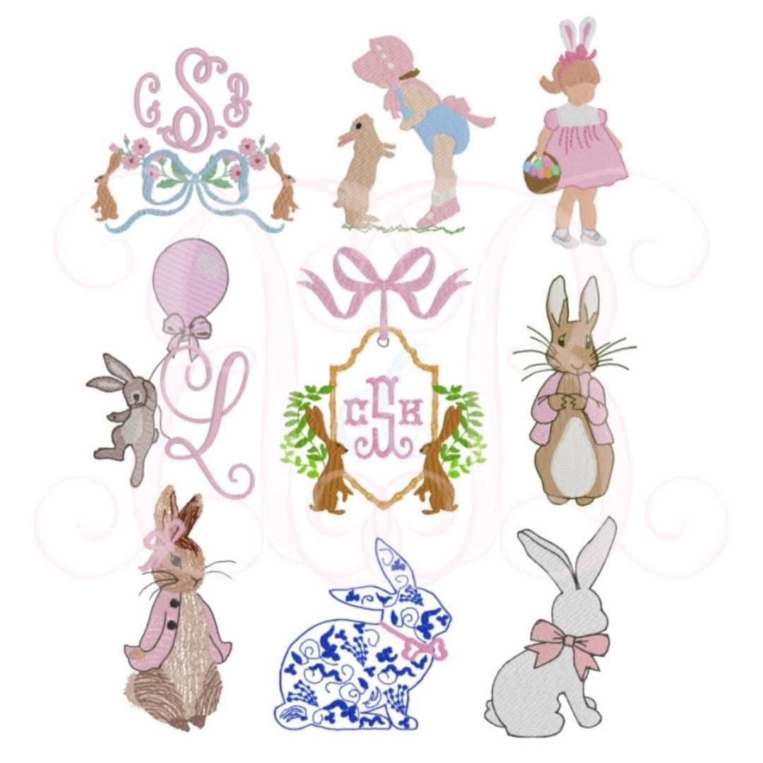 Girl's Easter Basket Bow