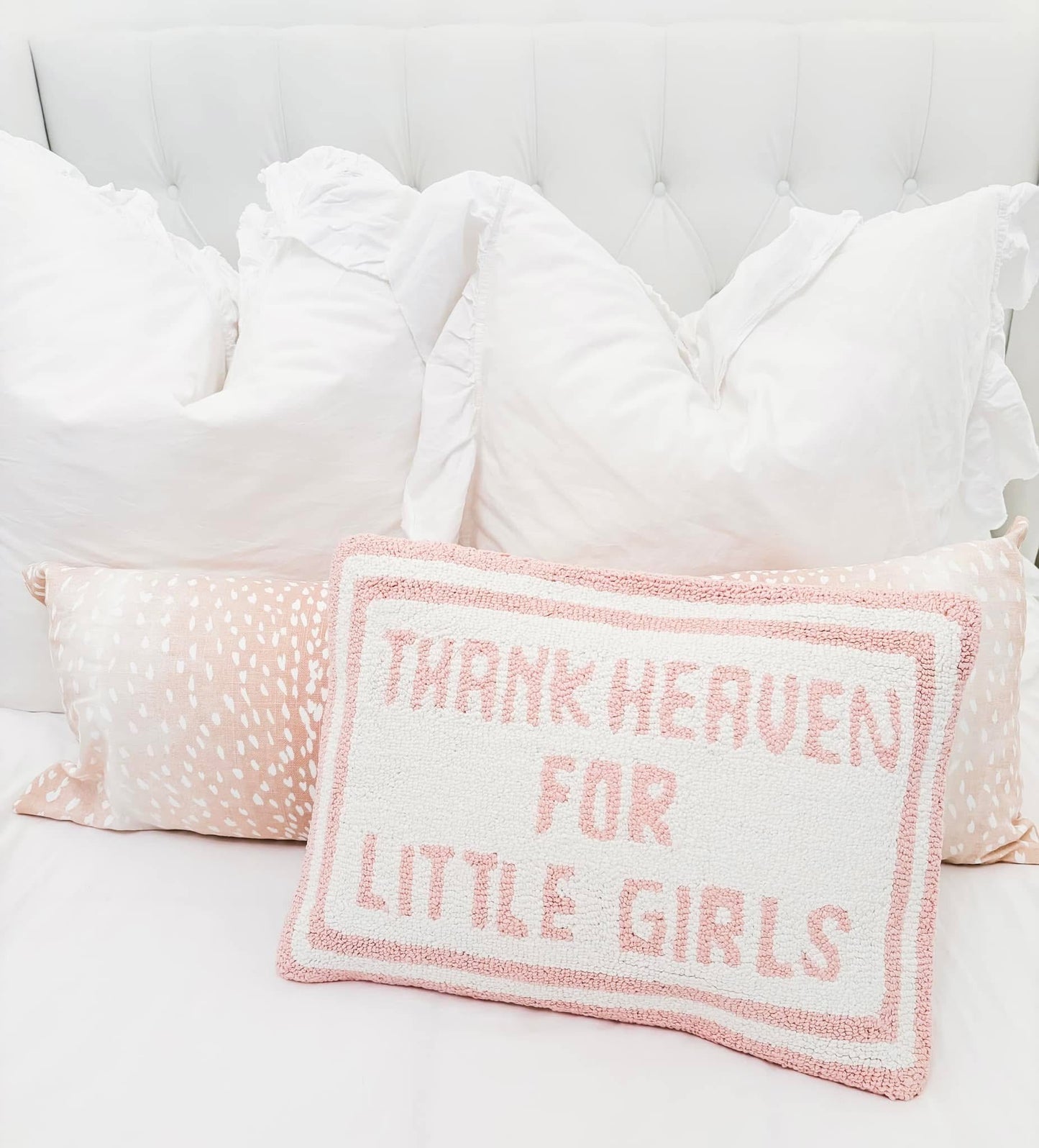 Thank Heaven for Little Girls Pillow