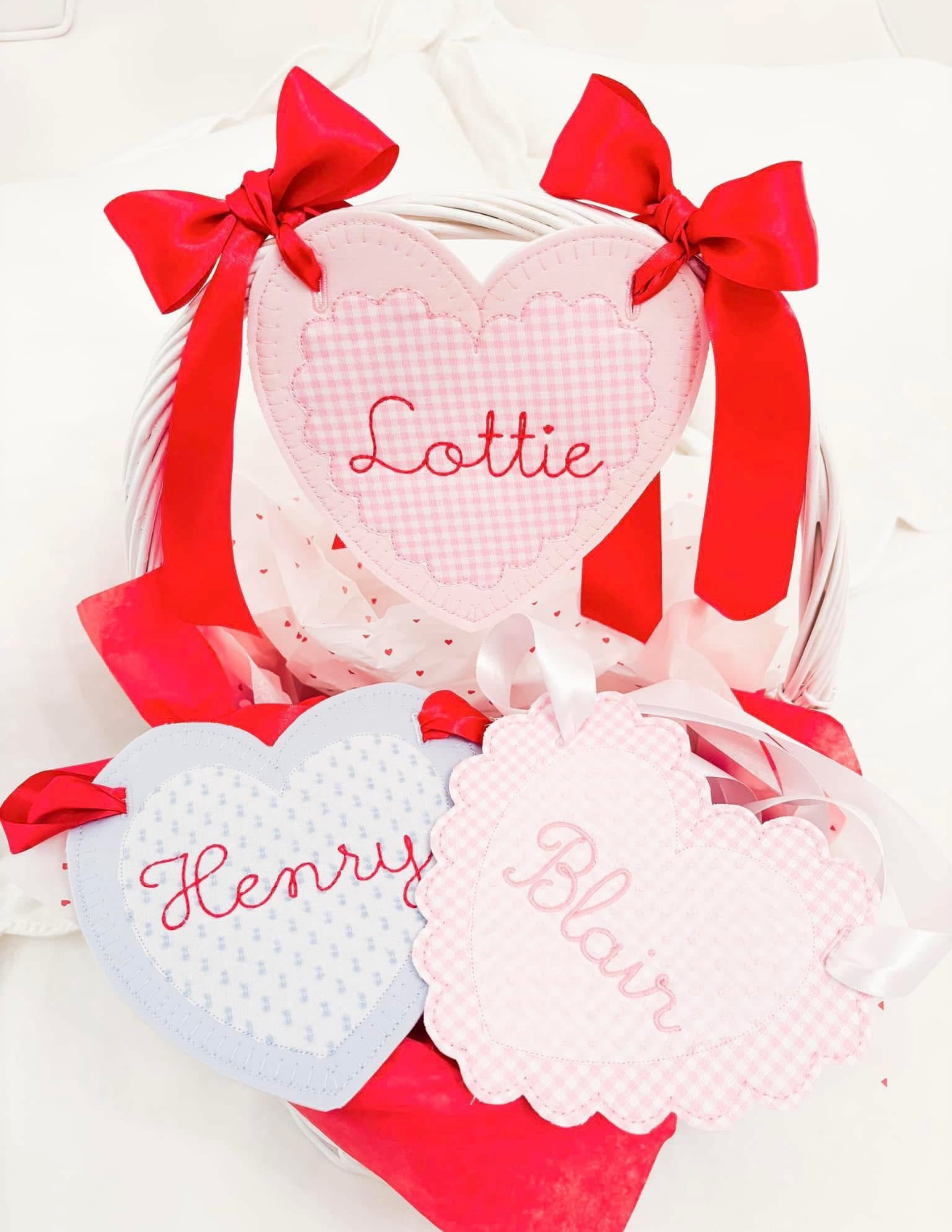 Valentine's Day Basket Tag
