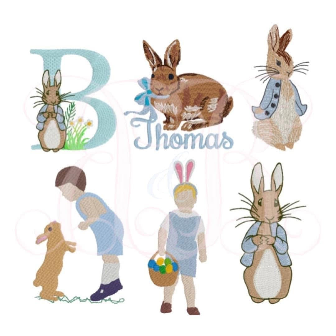 Boy's Easter Basket Bow