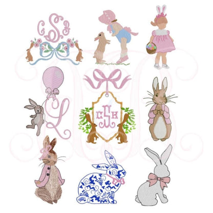 Girl's Easter Basket Bow